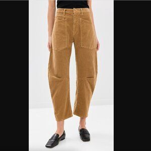 Nili Lotan Shon Corduroy Pants 'Eagle Eye' Camel NWT Size 10